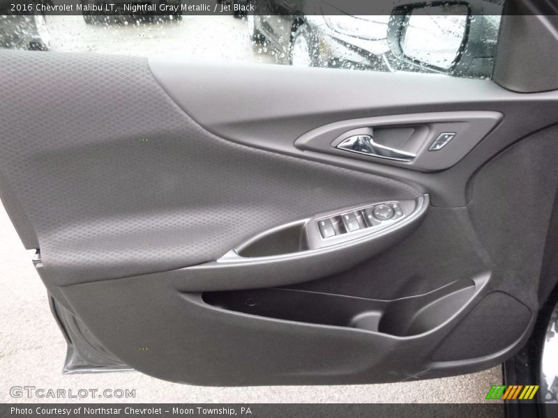 Nightfall Gray Metallic / Jet Black 2016 Chevrolet Malibu LT