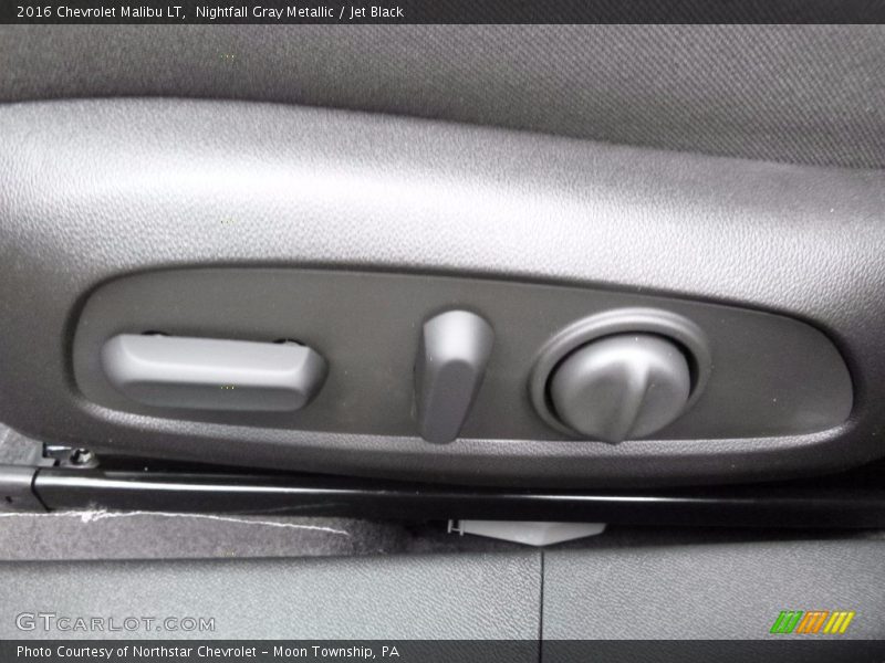 Nightfall Gray Metallic / Jet Black 2016 Chevrolet Malibu LT