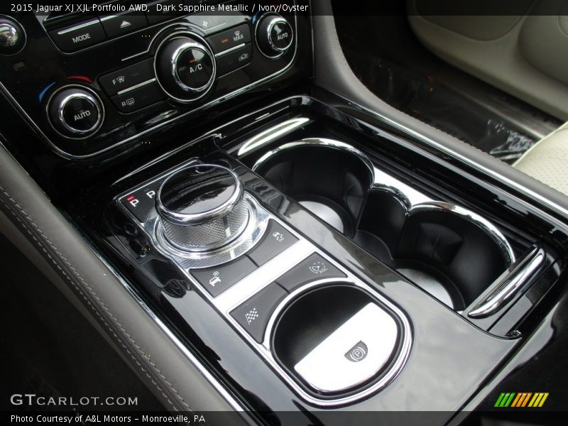 Dark Sapphire Metallic / Ivory/Oyster 2015 Jaguar XJ XJL Portfolio AWD