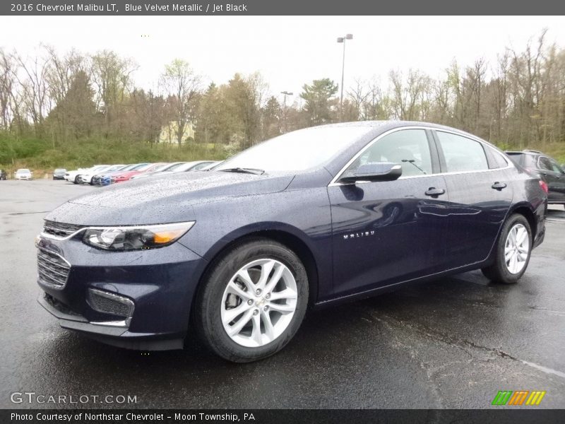 Blue Velvet Metallic / Jet Black 2016 Chevrolet Malibu LT
