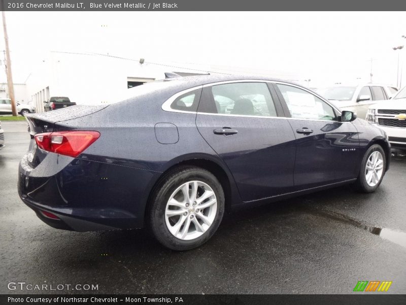Blue Velvet Metallic / Jet Black 2016 Chevrolet Malibu LT