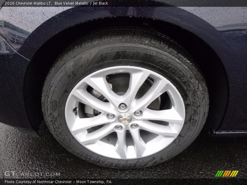 Blue Velvet Metallic / Jet Black 2016 Chevrolet Malibu LT
