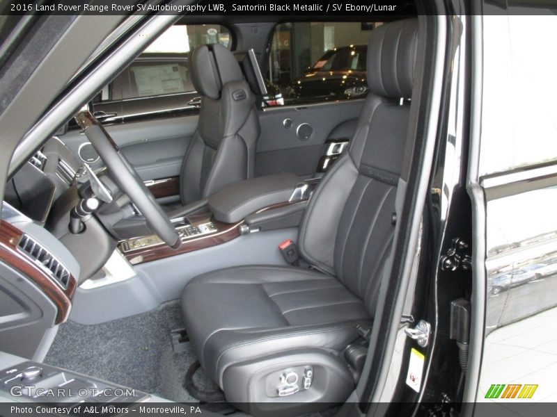  2016 Range Rover SVAutobiography LWB SV Ebony/Lunar Interior