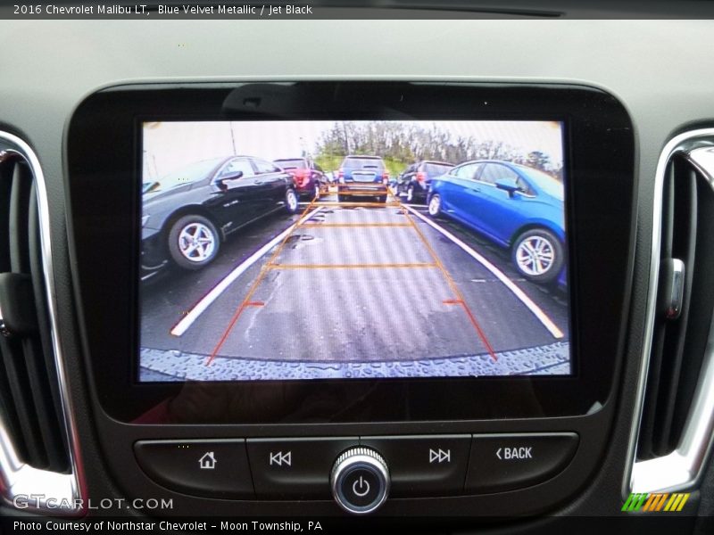 Blue Velvet Metallic / Jet Black 2016 Chevrolet Malibu LT
