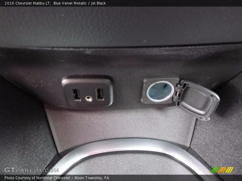 Blue Velvet Metallic / Jet Black 2016 Chevrolet Malibu LT