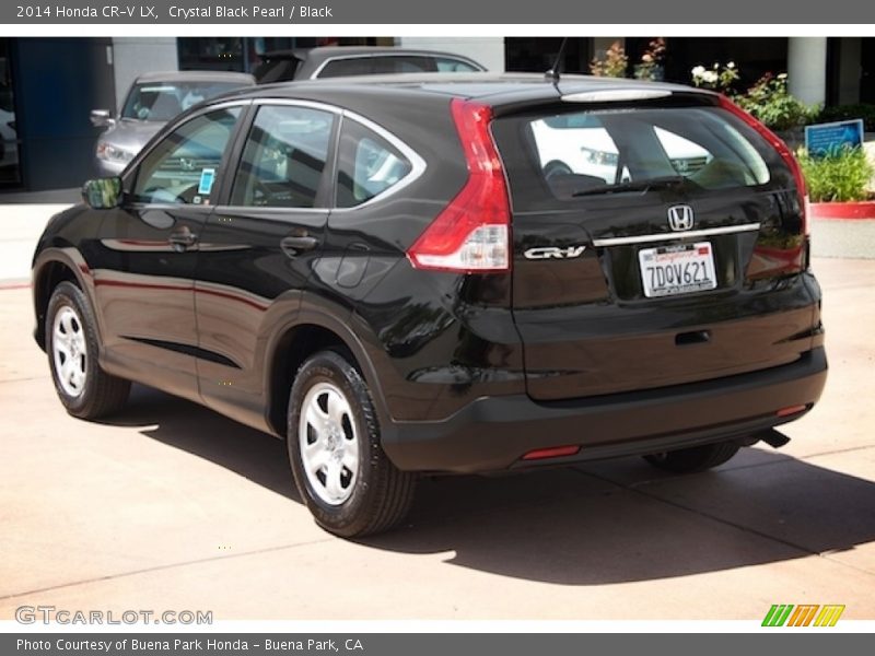 Crystal Black Pearl / Black 2014 Honda CR-V LX