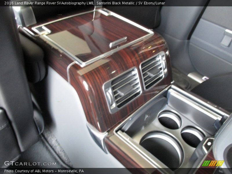 Santorini Black Metallic / SV Ebony/Lunar 2016 Land Rover Range Rover SVAutobiography LWB