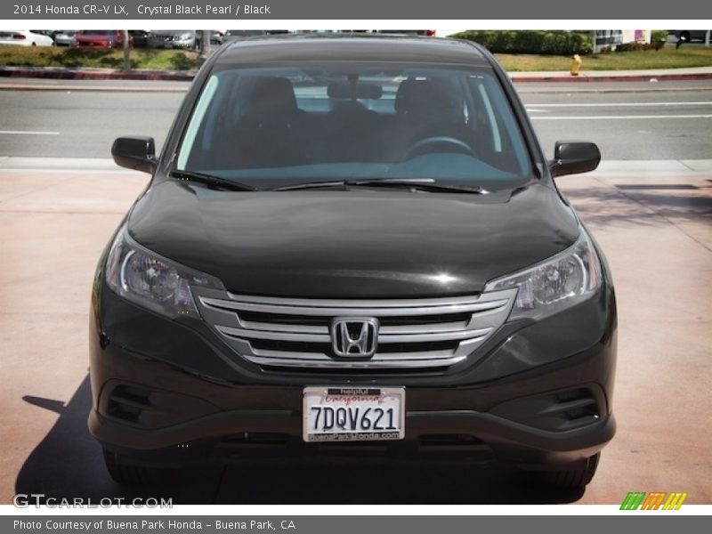 Crystal Black Pearl / Black 2014 Honda CR-V LX