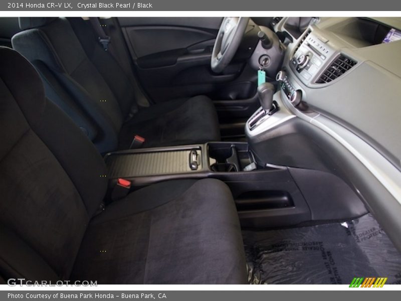 Crystal Black Pearl / Black 2014 Honda CR-V LX