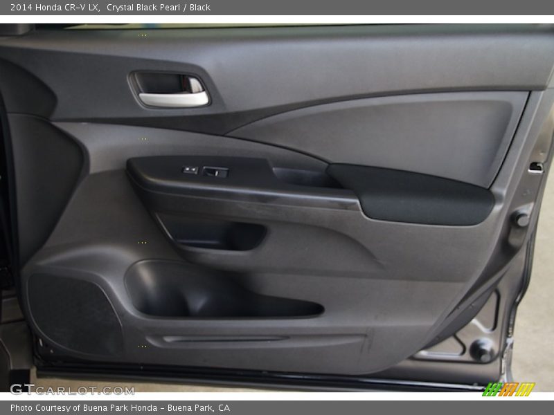 Crystal Black Pearl / Black 2014 Honda CR-V LX