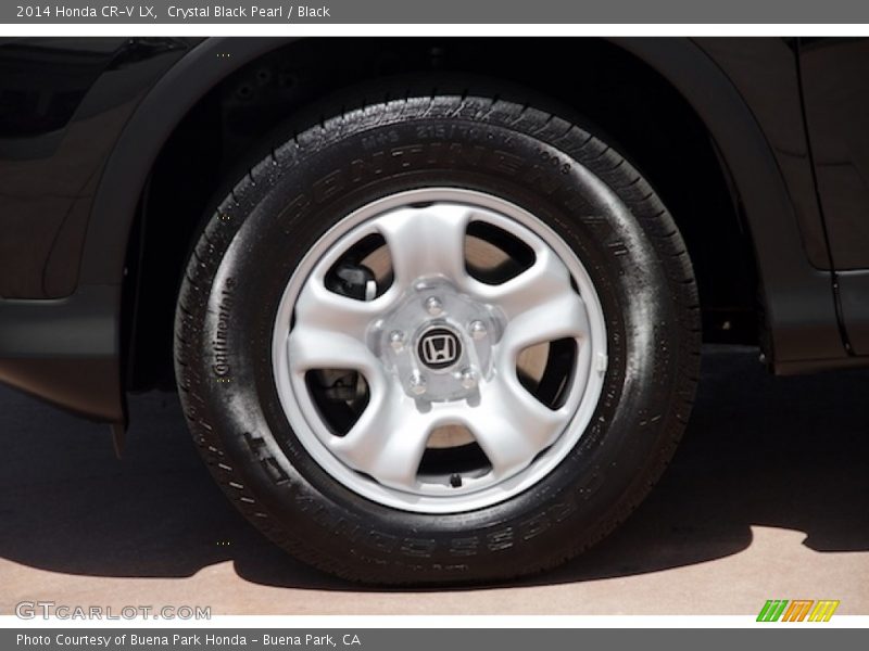 Crystal Black Pearl / Black 2014 Honda CR-V LX