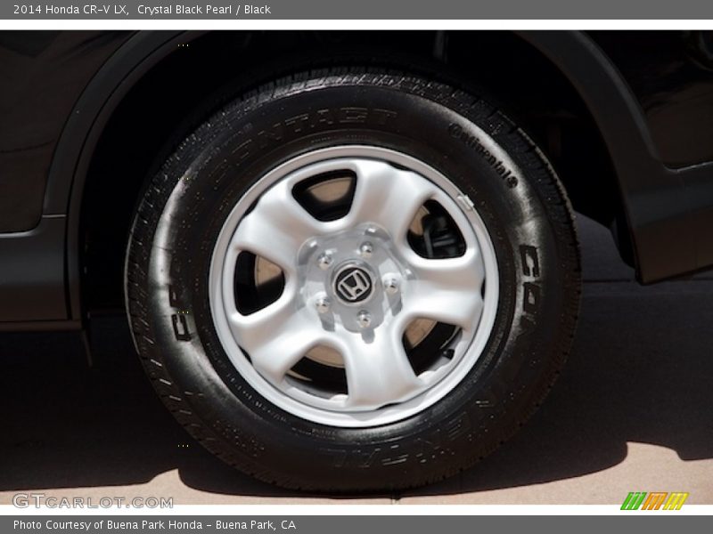 Crystal Black Pearl / Black 2014 Honda CR-V LX