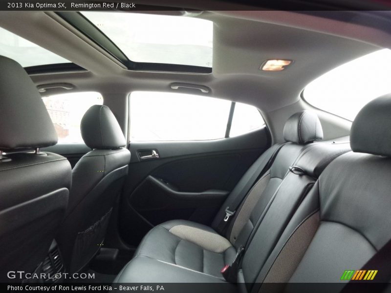Remington Red / Black 2013 Kia Optima SX