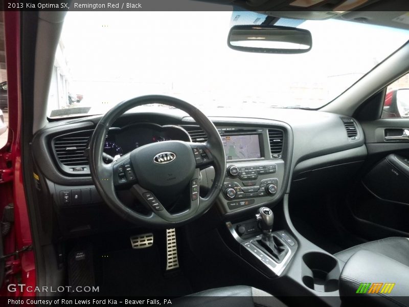 Remington Red / Black 2013 Kia Optima SX