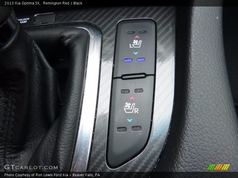 Remington Red / Black 2013 Kia Optima SX