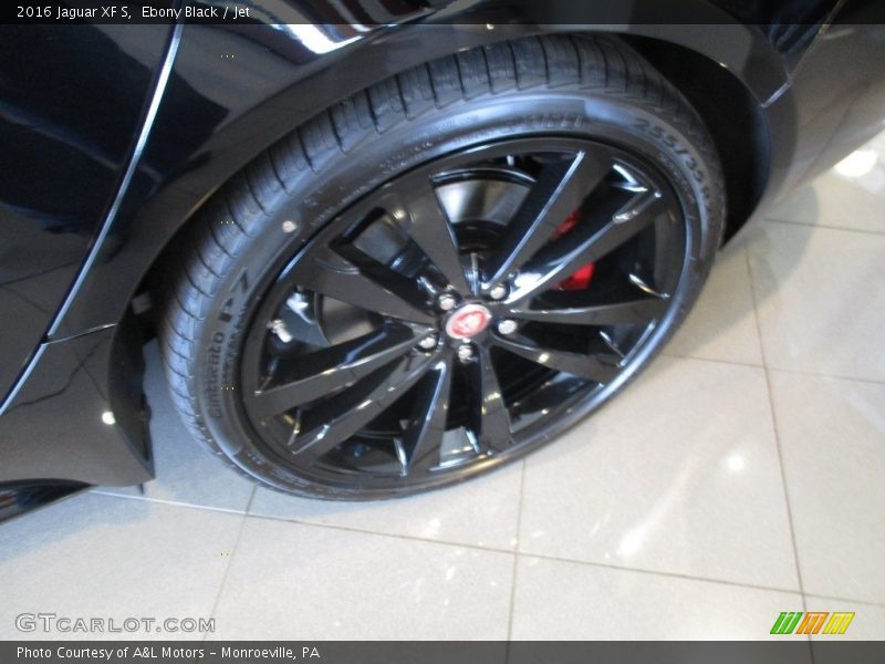 Ebony Black / Jet 2016 Jaguar XF S