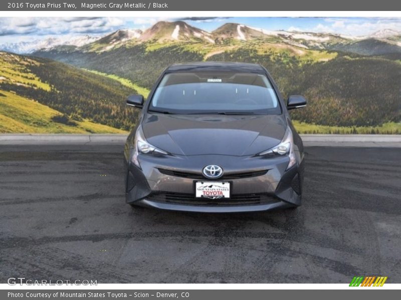 Magnetic Gray Metallic / Black 2016 Toyota Prius Two
