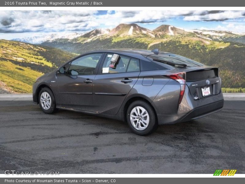 Magnetic Gray Metallic / Black 2016 Toyota Prius Two