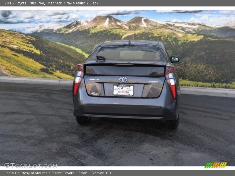 Magnetic Gray Metallic / Black 2016 Toyota Prius Two