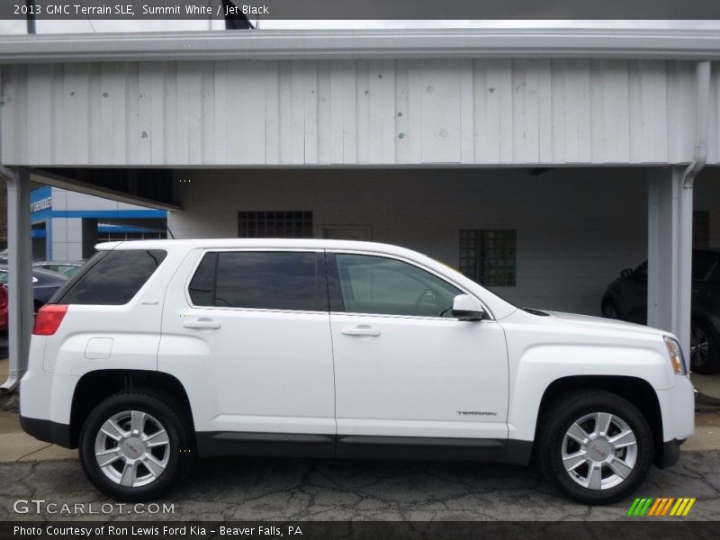Summit White / Jet Black 2013 GMC Terrain SLE