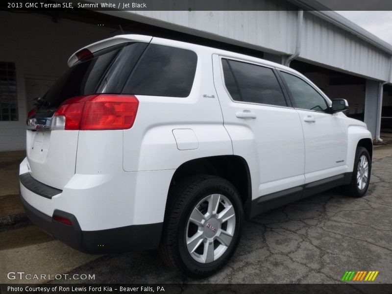 Summit White / Jet Black 2013 GMC Terrain SLE