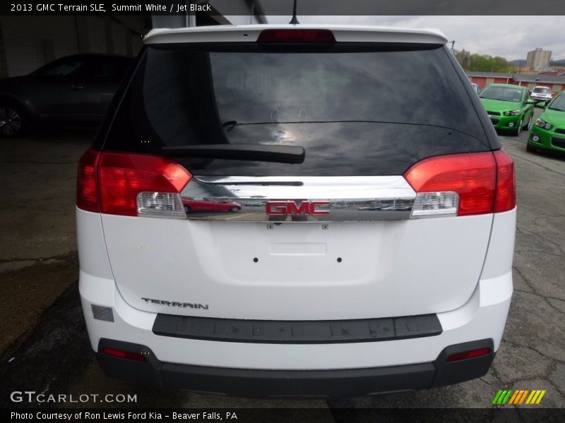 Summit White / Jet Black 2013 GMC Terrain SLE