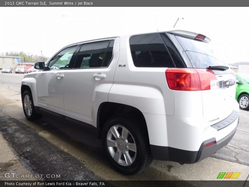 Summit White / Jet Black 2013 GMC Terrain SLE