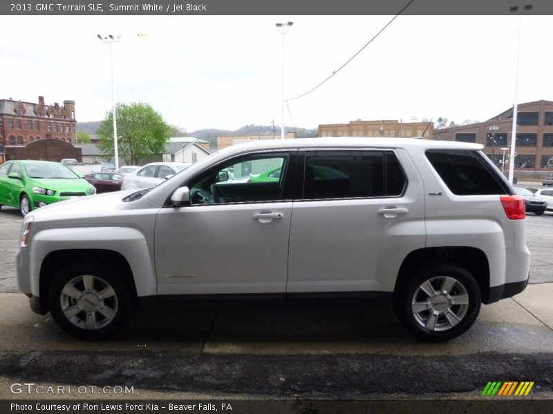 Summit White / Jet Black 2013 GMC Terrain SLE