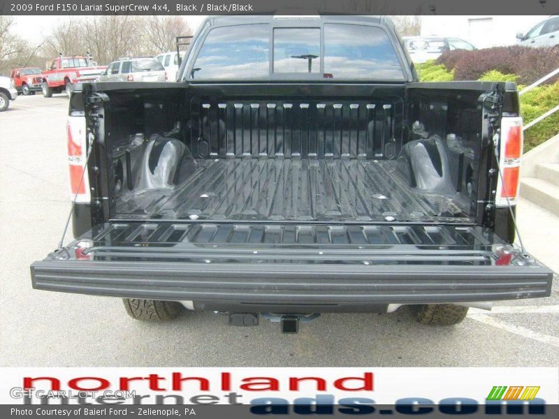 Black / Black/Black 2009 Ford F150 Lariat SuperCrew 4x4