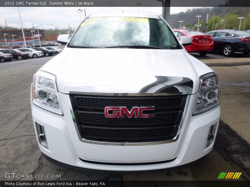 Summit White / Jet Black 2013 GMC Terrain SLE