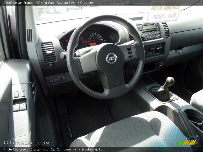 Radiant Silver / Graphite 2006 Nissan Frontier XE King Cab