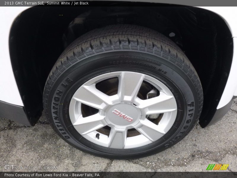 Summit White / Jet Black 2013 GMC Terrain SLE