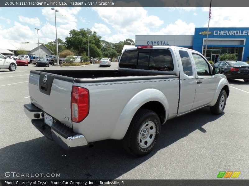 Radiant Silver / Graphite 2006 Nissan Frontier XE King Cab