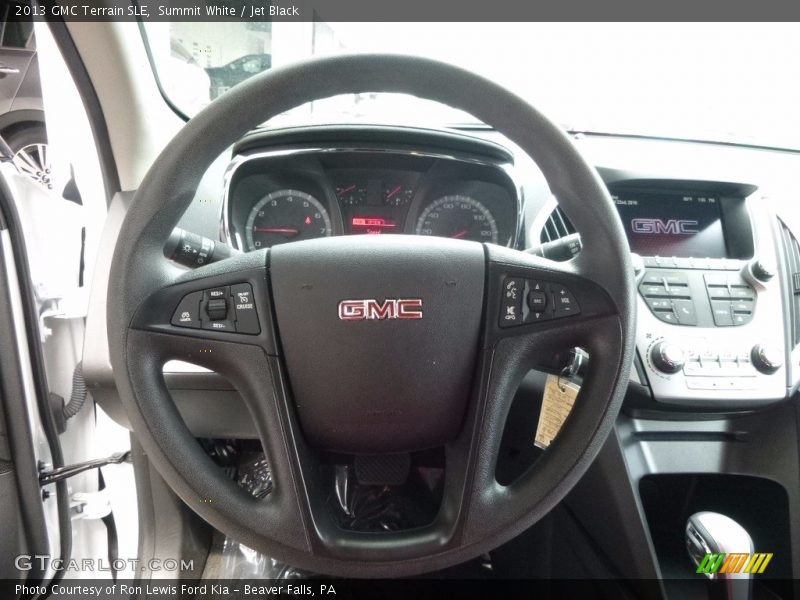 Summit White / Jet Black 2013 GMC Terrain SLE
