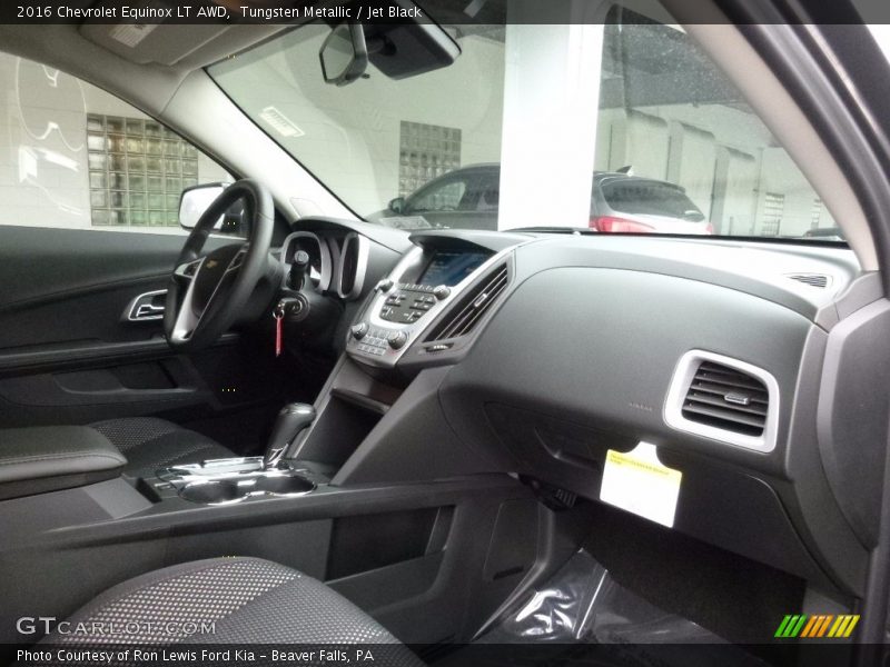 Tungsten Metallic / Jet Black 2016 Chevrolet Equinox LT AWD