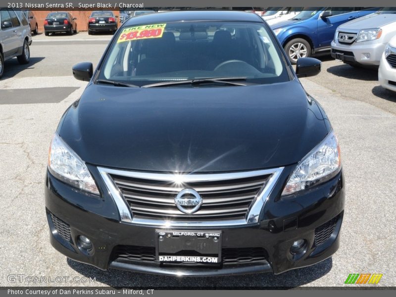 Super Black / Charcoal 2013 Nissan Sentra SR