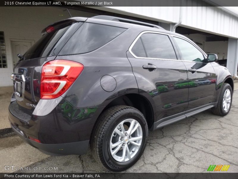 Tungsten Metallic / Jet Black 2016 Chevrolet Equinox LT AWD