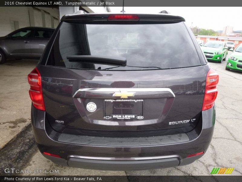 Tungsten Metallic / Jet Black 2016 Chevrolet Equinox LT AWD