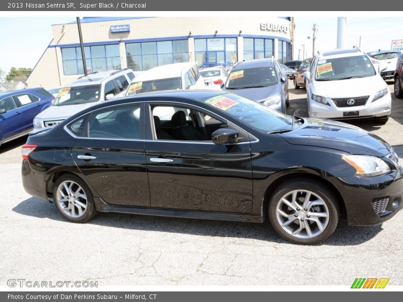 Super Black / Charcoal 2013 Nissan Sentra SR