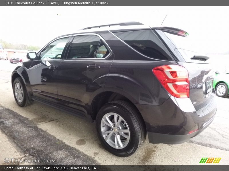 Tungsten Metallic / Jet Black 2016 Chevrolet Equinox LT AWD