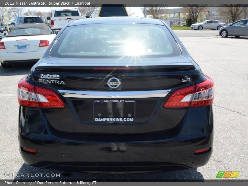 Super Black / Charcoal 2013 Nissan Sentra SR