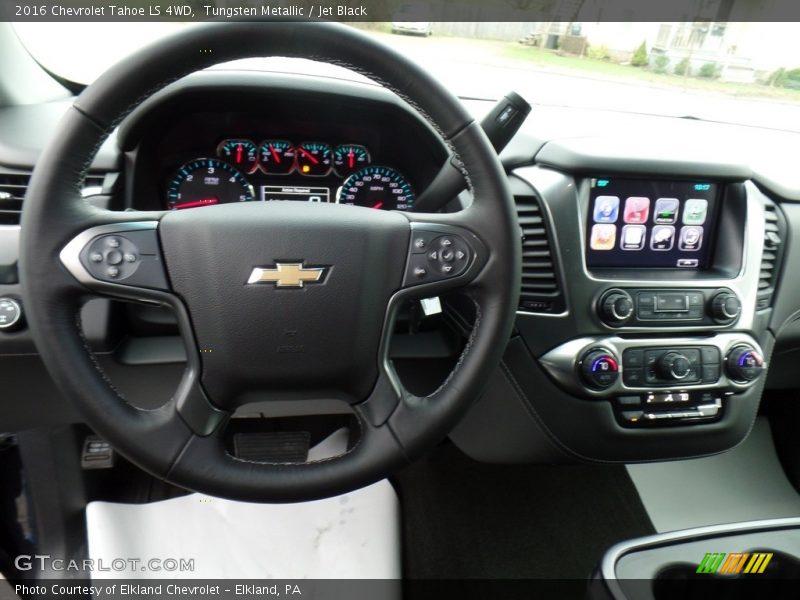 Tungsten Metallic / Jet Black 2016 Chevrolet Tahoe LS 4WD