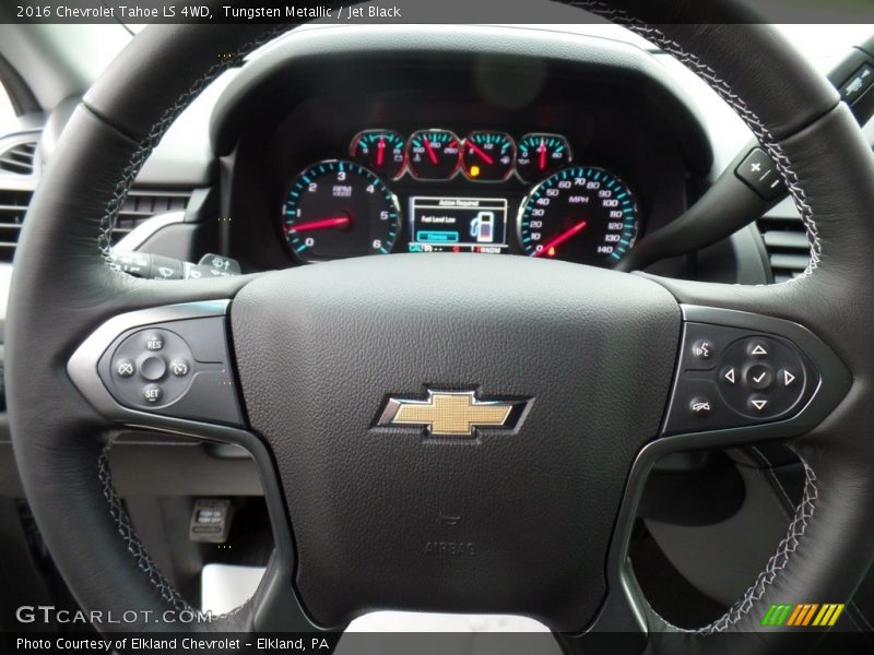 Tungsten Metallic / Jet Black 2016 Chevrolet Tahoe LS 4WD