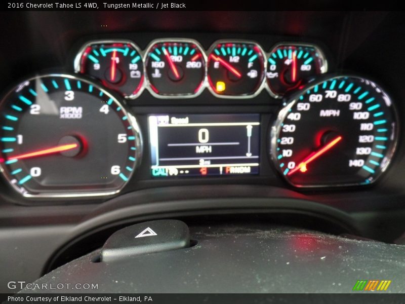 Tungsten Metallic / Jet Black 2016 Chevrolet Tahoe LS 4WD