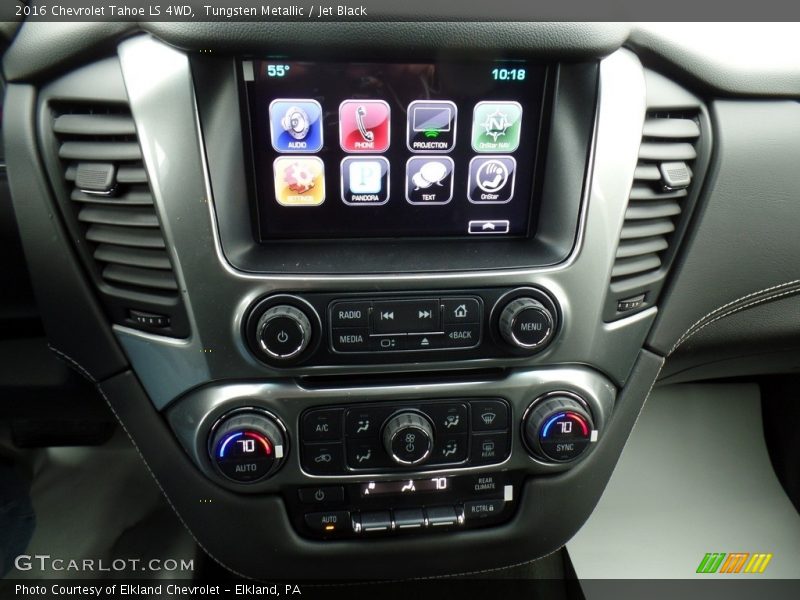 Tungsten Metallic / Jet Black 2016 Chevrolet Tahoe LS 4WD