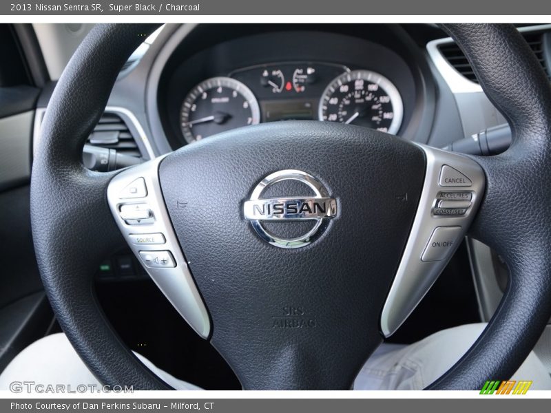Super Black / Charcoal 2013 Nissan Sentra SR