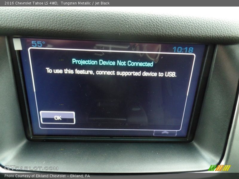 Tungsten Metallic / Jet Black 2016 Chevrolet Tahoe LS 4WD