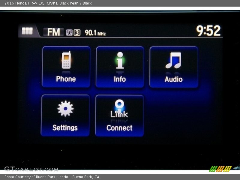 Crystal Black Pearl / Black 2016 Honda HR-V EX