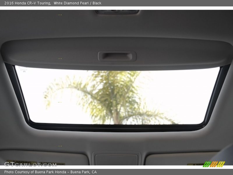 White Diamond Pearl / Black 2016 Honda CR-V Touring