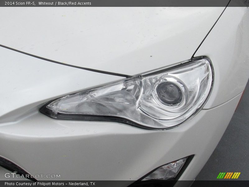 Whiteout / Black/Red Accents 2014 Scion FR-S
